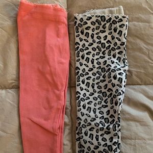 Tea Collection Leggings S/2. 6-9 months.